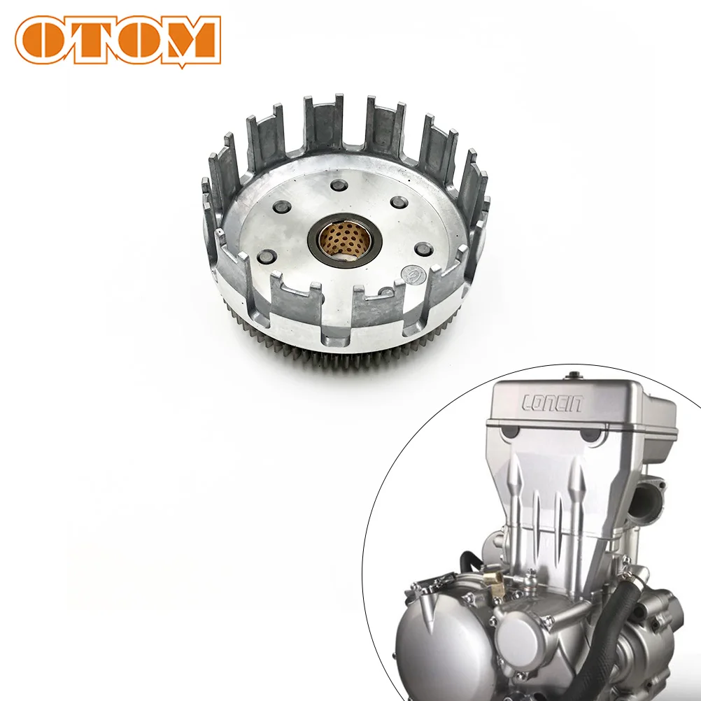 

OTOM Motorcycle Engine Accessories Clutch Cover Large Teeth For YF300 LONCIN CR6 LX300-6A Retro 300AC LX300GS-B VOGE 300R 300CR6