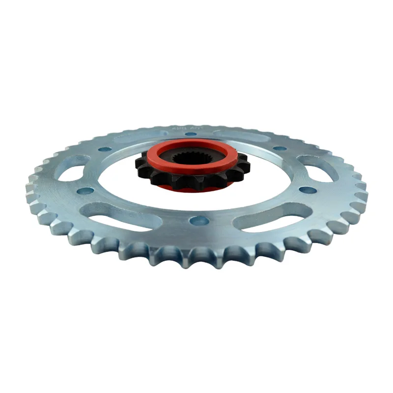 Motorcycle 15T Front & 45T Rear Sprocket Kit Fit 428 Drive Chain For YAMAHA XG250 Tricker XT250X Serrow 3C5 Japan JYM250 YBR250