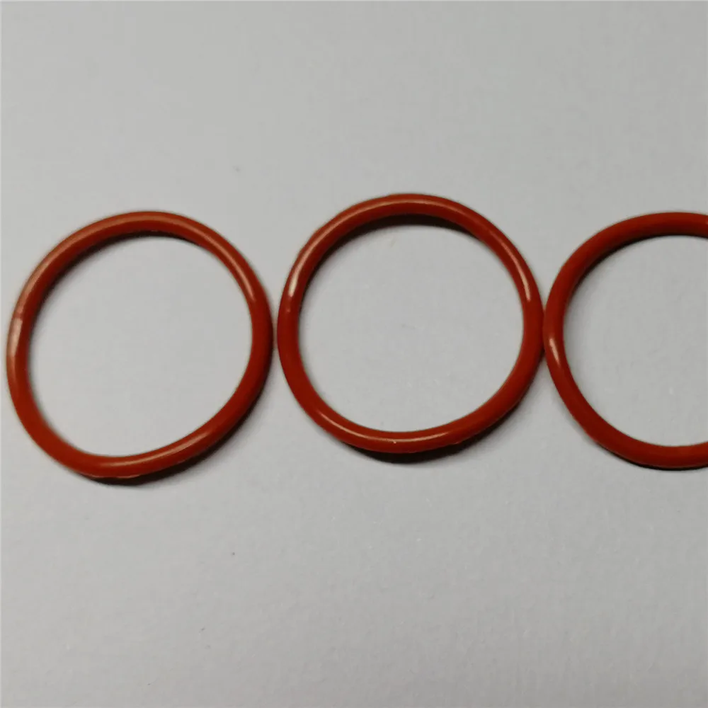 3 stücke roboter staubsauger teile Vakuum Serie gürtel durch die Seite pinsel Rote Gummi Gürtel für Neato