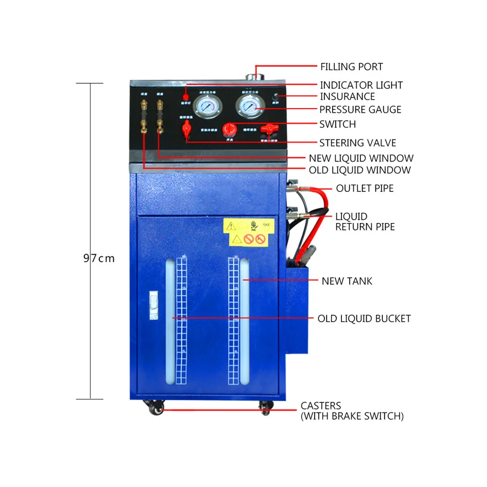 Winter car antifreeze replacement machine cooling system Automatic loop Cleaning tools