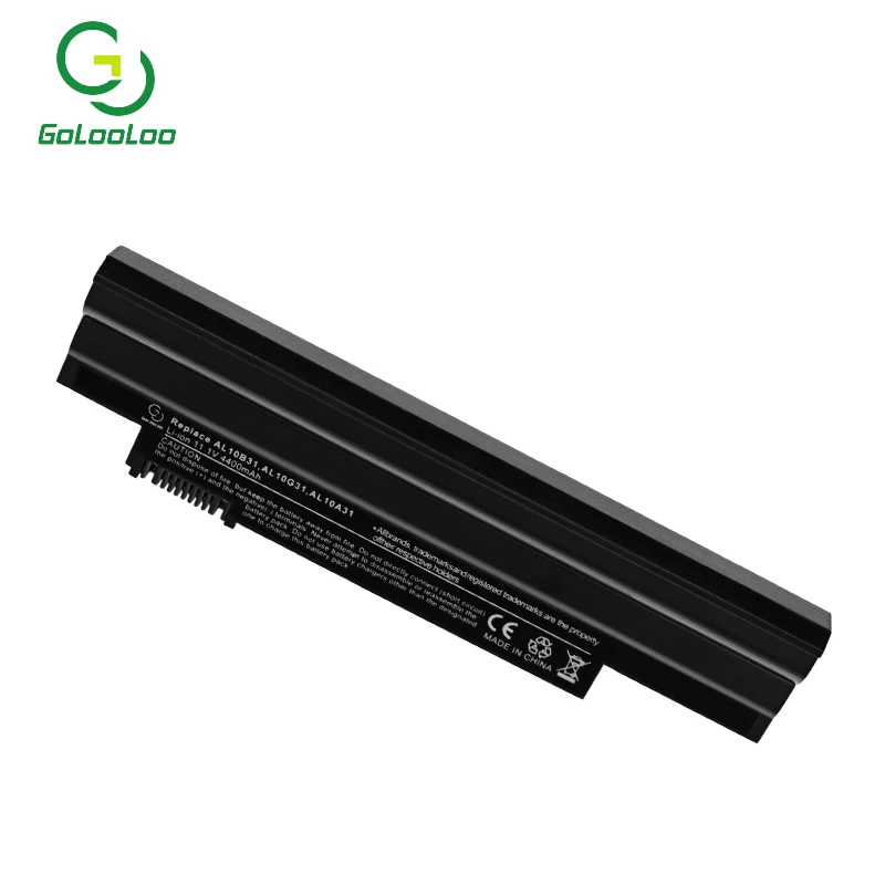 Golooloo – batterie d'ordinateur portable 6 cellules pour Acer Aspire One 360 (D260) 522 AOD255 AOD257 AOD260 D255 D255E D257 D260 D270 E100 happy