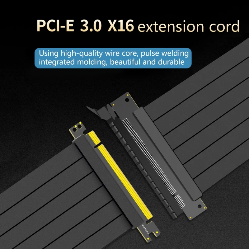 extensão para placa gráfica, velocidade, 5/10 pcie x16 riser, para gpu vertical