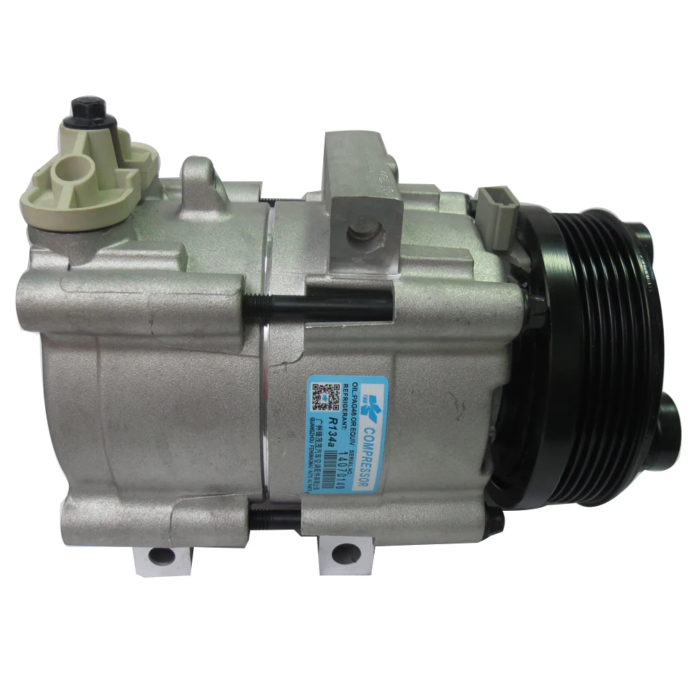 AUTO AC Compressor for FORD MONDEO SCORPIO TRANSIT 2.0 94BW19D629AE 96BW19D629BA F3DH19D649CA R94BW19D629AC R94BW19D629AD