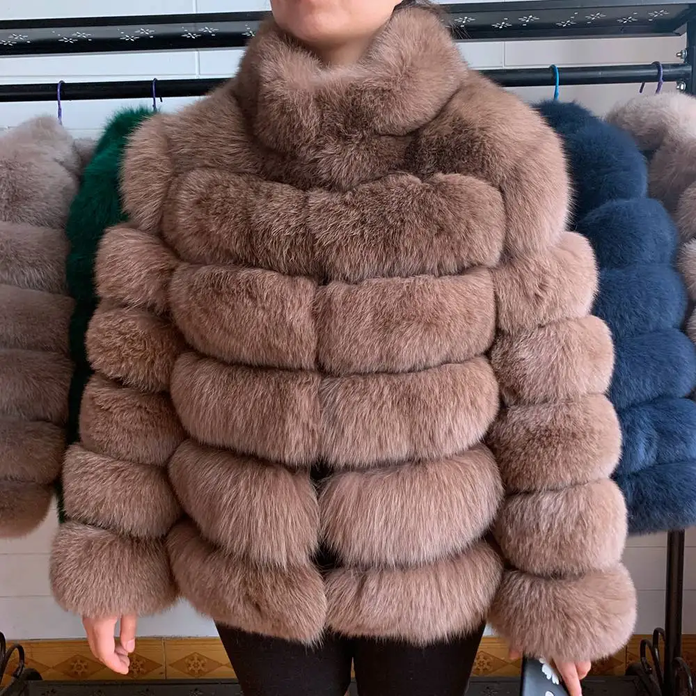 Casaco de inverno peludo real peludo curto para mulheres, tamanho grande, gola, manga comprida, moda primavera, jaqueta de festa, sobretudo