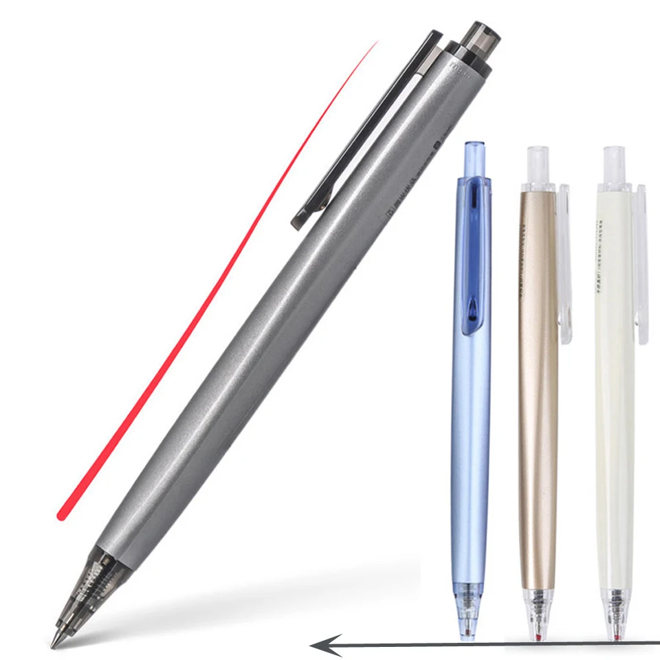 High Quality Gel Pen 0.5mm Tip,Black/Blue/Red Ink,New Material Metal Feeling Business Pens Use Office School Supplies Stationery