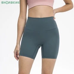 SHINBENE CLASSIC 3.0 bez wielbłąda Toe trening treningowy spodenki do jogi kobiety maślany miękki na wysoki wzrost Sport Athletic Fitness spodenki gimnastyczne 6