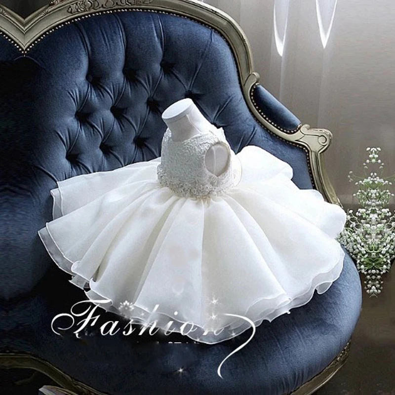IYEAL Baby Girls Dress Newborn Lace Princess Dresses for Baby First 1st Year Birthday Dress Carnival Costume Kids Party Dress