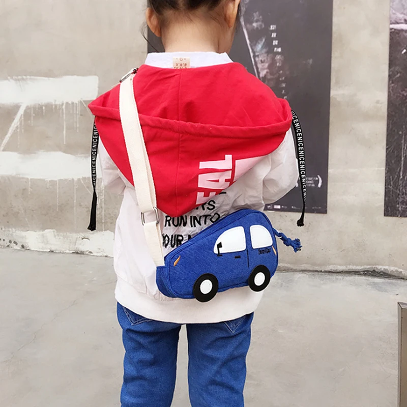 2023 Moda Mini Crossbody Bag Pacote Crianças Baby Boys Girls Car Shoulder Bag Bolsas Cartoon Pig Mini Coin Purse