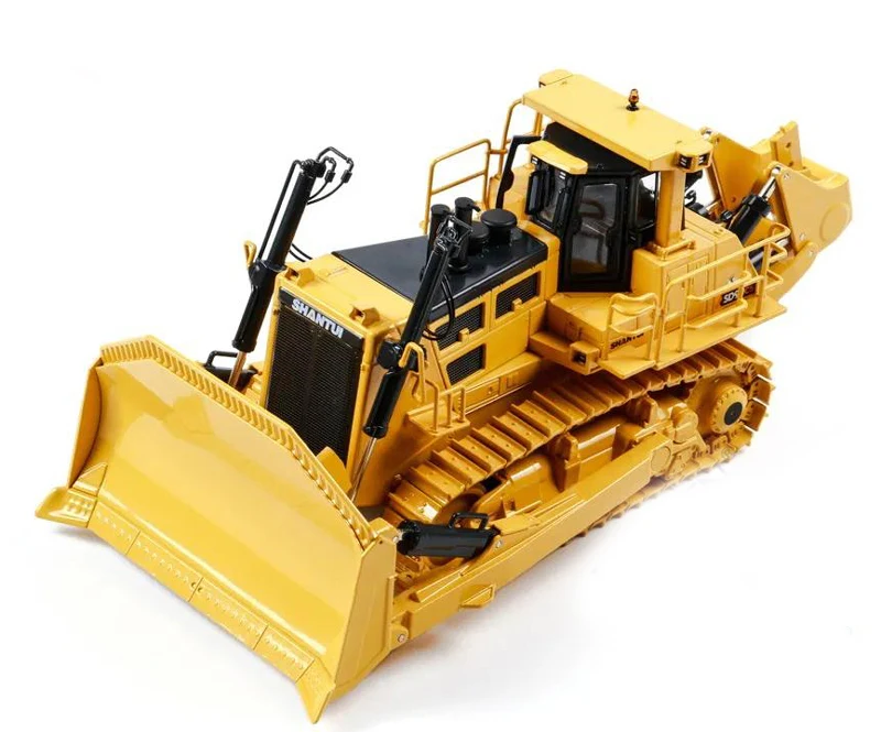 1:43 Sd90-c5 alloy bulldozer model Shantui Gifts Souvenir Toys