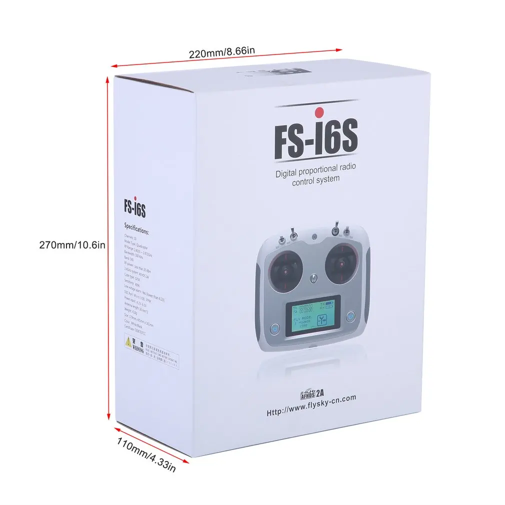 With Change Mode Gift I6S FS-I6S FS I6S Flysky 10CH 2.4G RC Quadcopter Transmitter Controller Set w/Receiver FS-iA6B or FS-IA10B