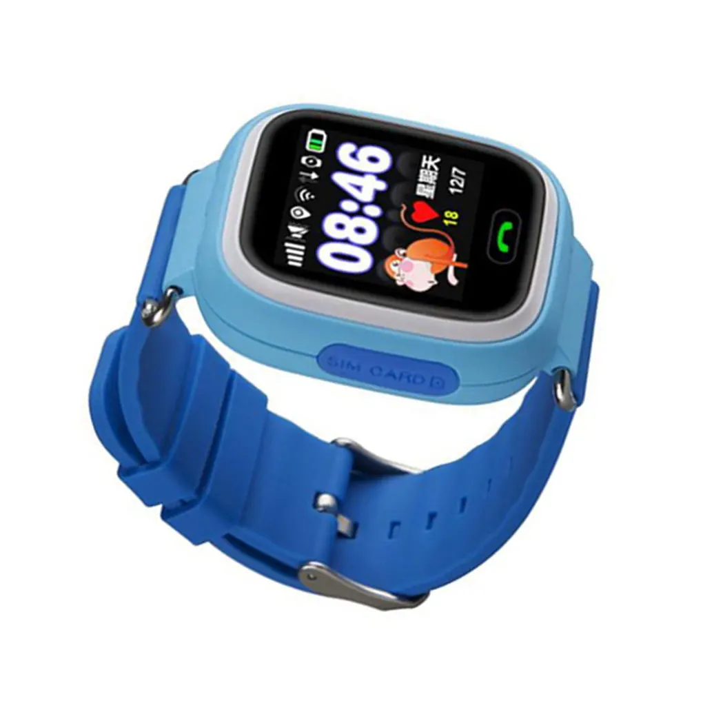 Q90 GPS Kid Smart Watch Baby Anti-lost Wristwatch SOS Call Location Device Tracker Smartwatch