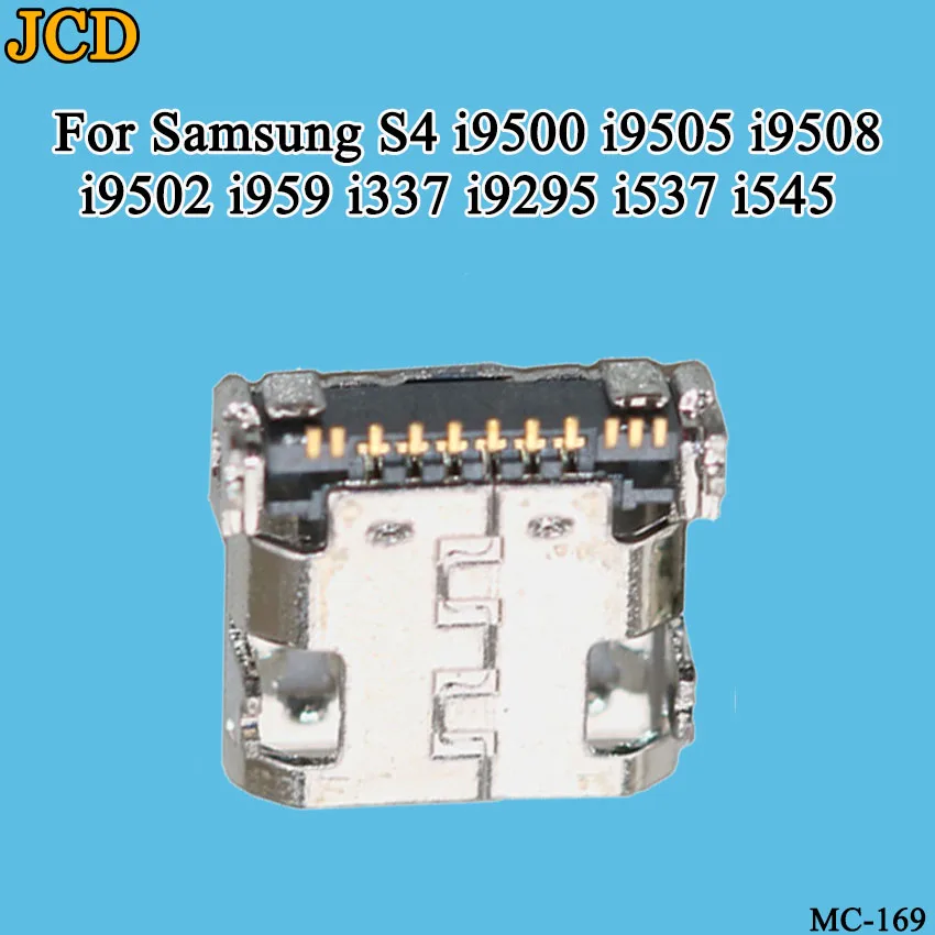 10PCS For Samsung S4 i9500 i9505 i9508 i9502 i959 i337 i9295 i537 i545 USB Charging Dock Connector Charge Socket Port Jack Plug