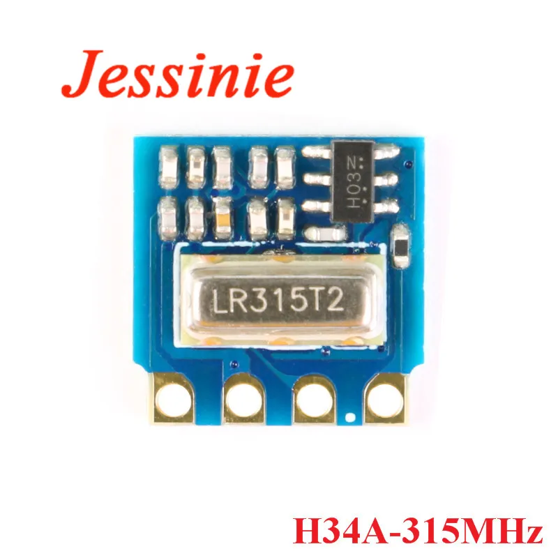 โมดูลส่งสัญญาณ RF 433MHz 315MHz โมดูลการส่งสัญญาณแบบไร้สายรีโมทคอนโทรลการส่งสัญญาณระยะไกล H34P H34S H34C H34A
