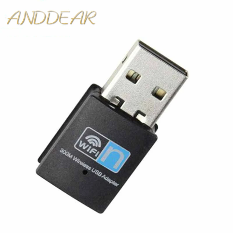 300Mbps USB Không Dây LAN Adapter WIFI 802.11n/B/G WLAN Thẻ Wifi