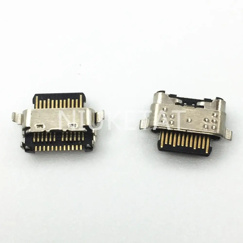 10-20pcs Micro USB 5Pin Jack Connector socket Data charging port tail plug Flex Cable For Motorola Moto G7 Power G7 Play G8 PLUS