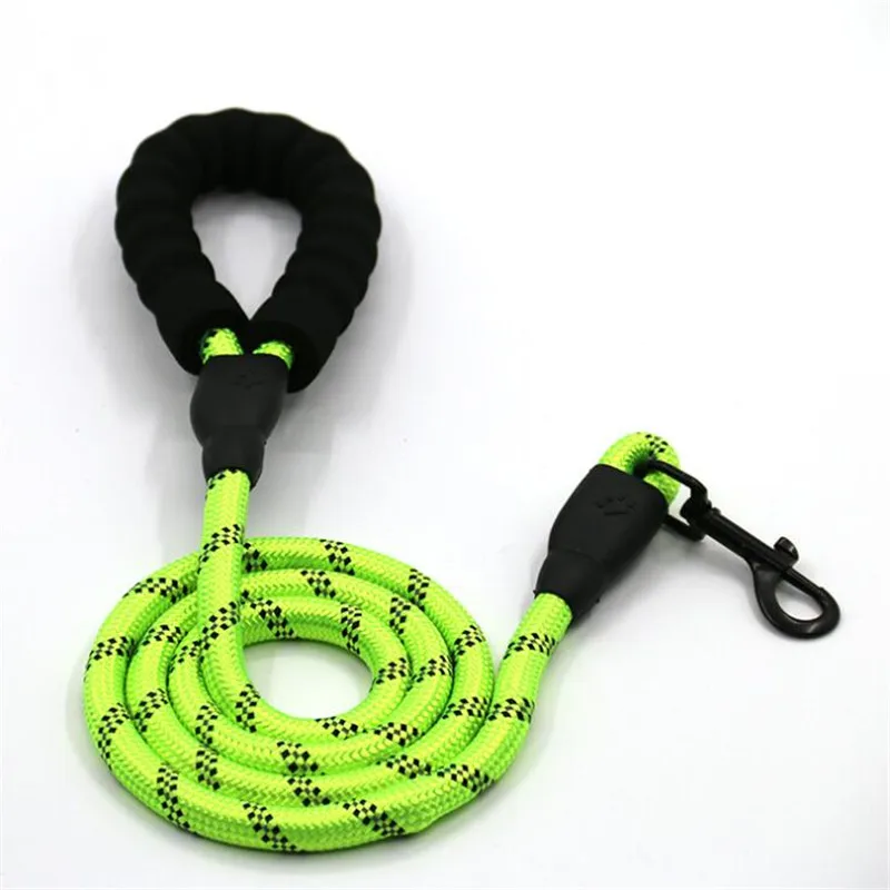 Luminous Beautiful 1.5M Nylon Safety Buckle Dog Pet Leash High Quality 02