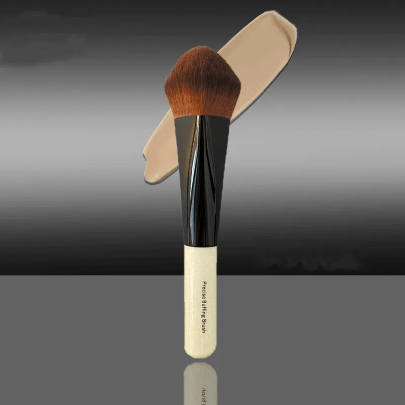 Precise Buffing Brush Angular 3D Liquid Foundation Cream Makeup Brush for Contouring Sculpting