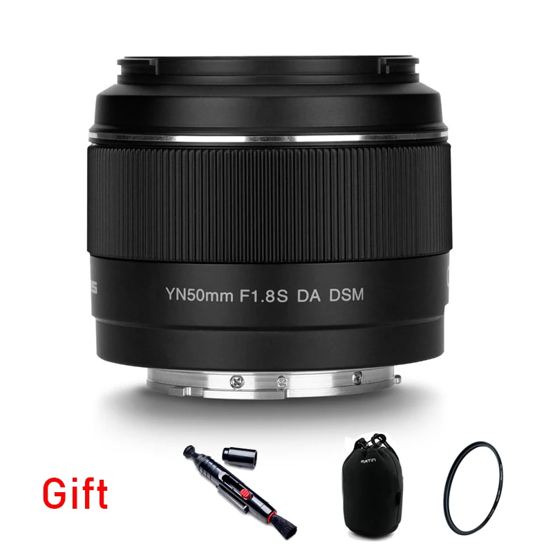 Yongnuo YN50mm F1.8S DA DSM for Sony APS-C APC-C AF/MF Format a6400 a6600 a6500 A7C A7RIV III E mount Automatic 50mm 1.8 Lens