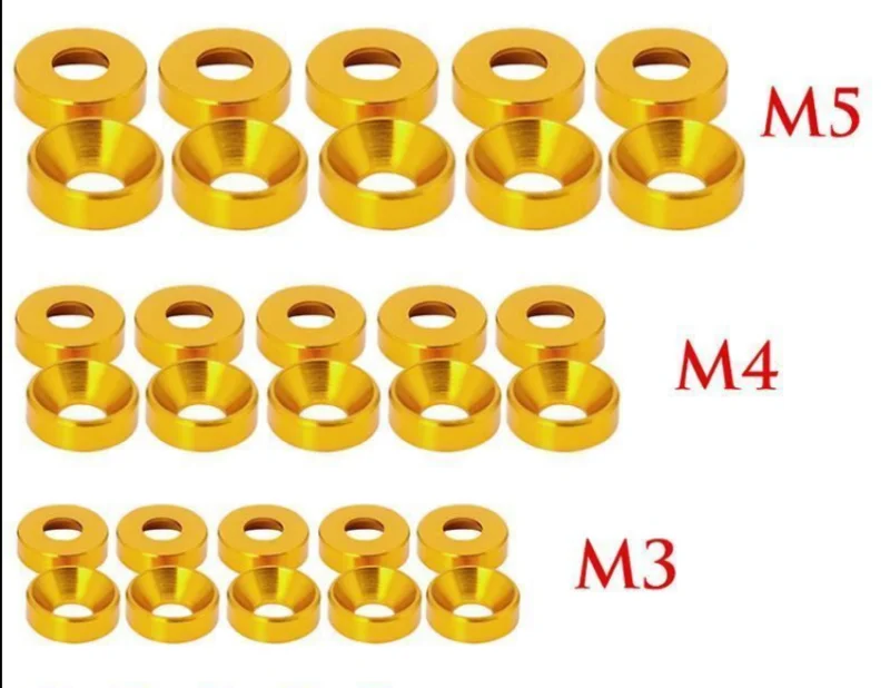 クアドリコプター用フラットヘッドボルト,2/m2.5/m3/m4/m5/m6,rcカー用フラットワッシャー,マルチローター