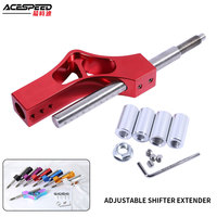 Adjustable Car Gear Short Shifter Extender Shifter knob For Honda Civic Toyota Camry Volkswagen Ford Chevrol