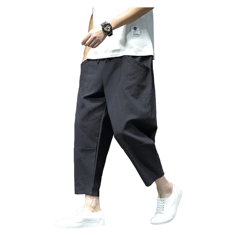 Men\'s pants Men Casual Pants Plus Size 5XL Streetwear Summer Autumn Bottoms Breathable Sweatpants Trousers largo Mens Clothing