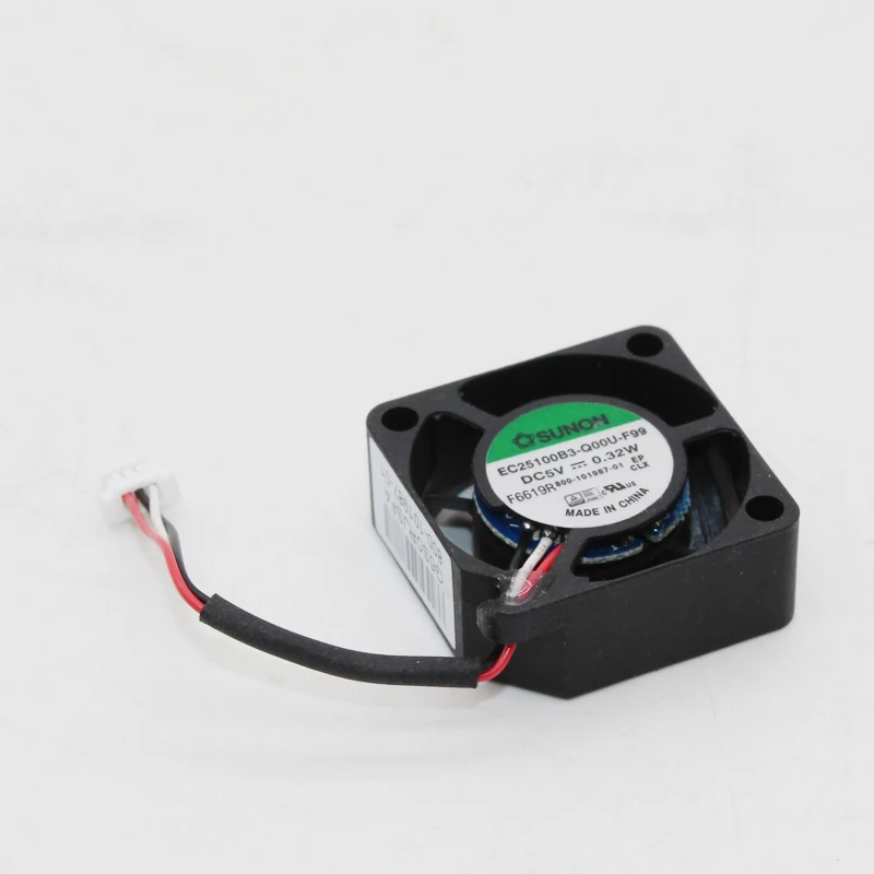 

2pcs New EC25100B3-Q00U-F99 For SUNON 2510 5V 2.5cm 15mm Ultra-Quiet Chip cooling Fan