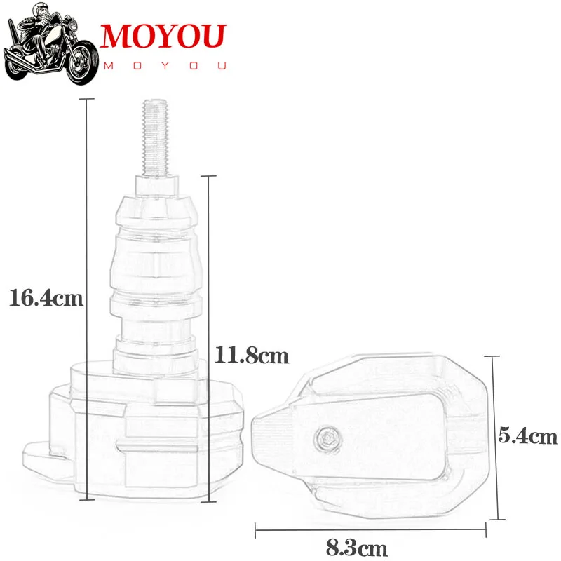 For YAMAHA MT-03 MT03 MT 03 2015-2019 High Quality Motorcycle Crash Protector CNC Engine Cover Frame Sliders Hot