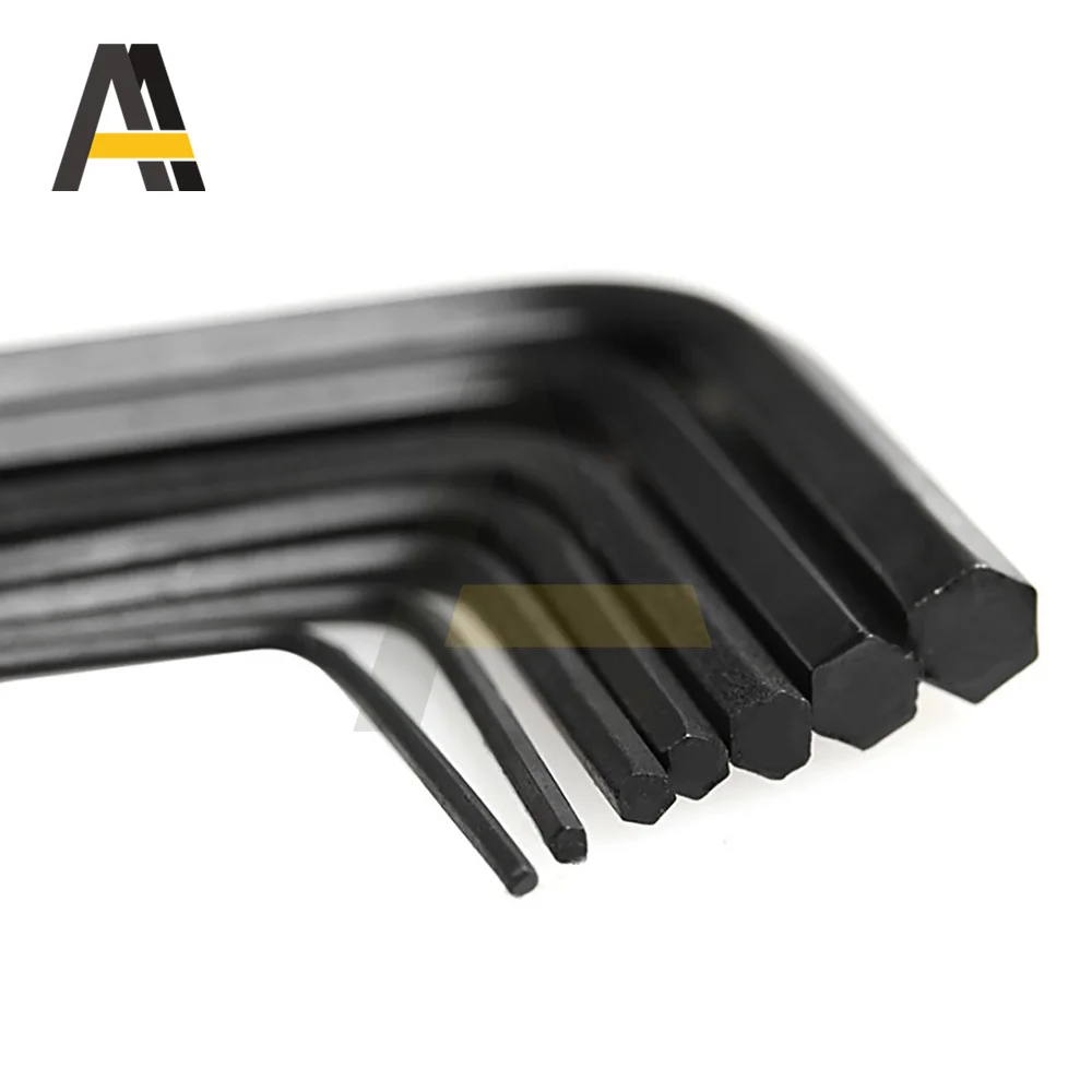 Set of 7 Allen Wrenches 0.7mm-3mm Mini Hexagon Wrench 0.7 0.9 1.3 1.5 2.0 2.5 3.0 Set Hex Allen Key Wrench Screwdriver Tool Kit