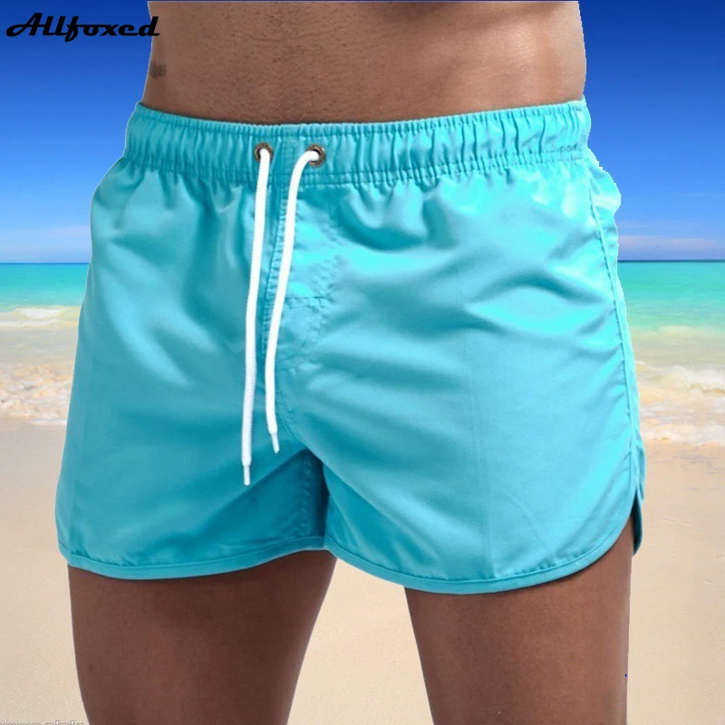 Shorts For Men 2022 Summer Men\'s Swimwear Shorts Brand Beachwear Sexy Swim Trunks Men Swimsuit Low Waist Breathable Beach Wear