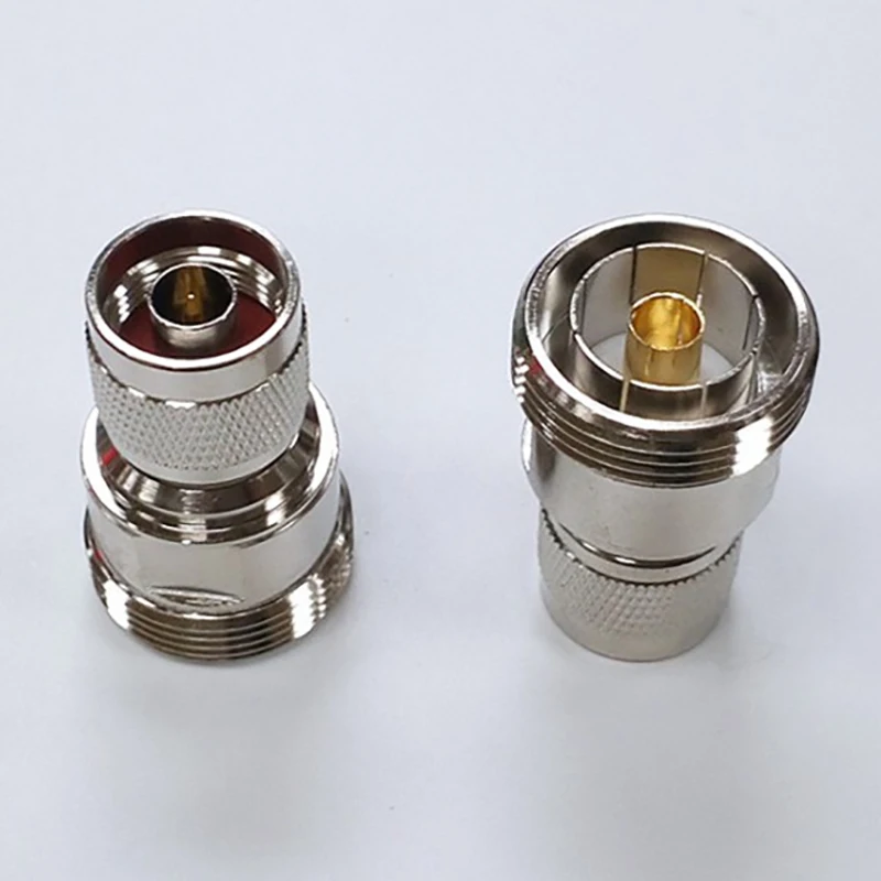 

L27-N Adapter L27 Female Jack to N L16 Male Plug Straight RF Coaxial Coax Connector