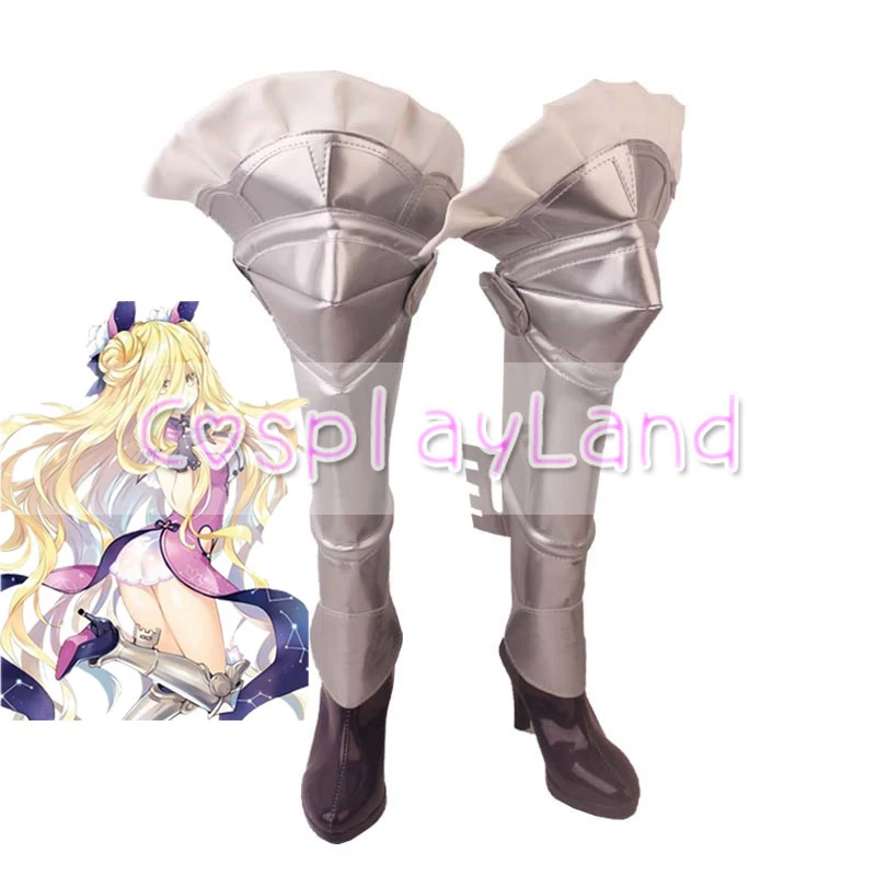 Datum EINE Live Hoshimiya Mukuro Cosplay Stiefel Schuhe Frauen Hohe Ferse Schuhe Angepasst Halloween Karneval Cosplay Kostüm Zubehör