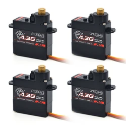 New 4pcs/lot Surpass Hobby Airplane Digital Servo 4.3g Micro Metal Gear Mini Servo for RC Aircraft Fixed-wing Helicopter