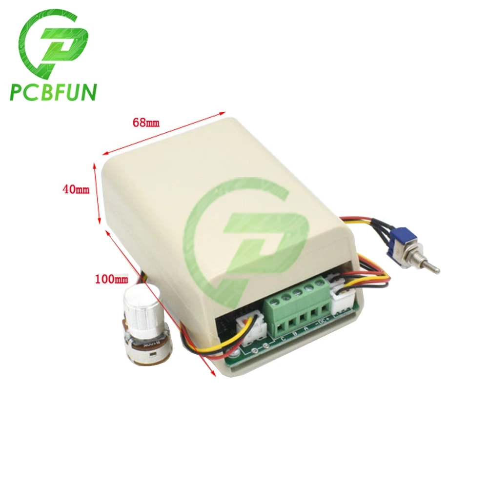 Three-phase DC Brushless Motor Speed Controller for Model Airplane Drive 5-36V for Explosive Fan ESC for Hard Disk Motor Control