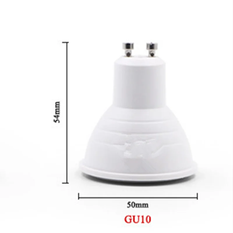 Led Bulb GU10 6w COB Spotlight 220V 230V 240V Dimmable Lamp Cool White 6500K Warm White 3000K Nature White 4000k