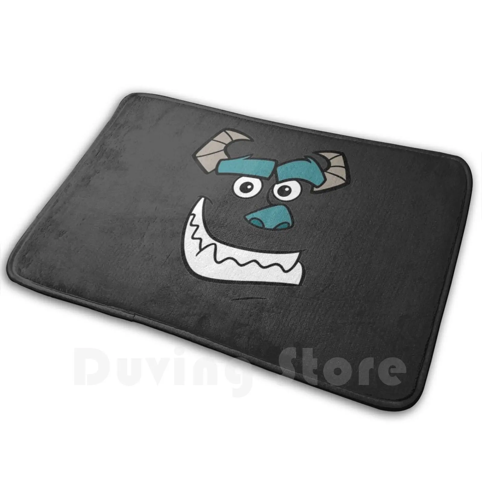 Pixar Monsters Inc Sulley Face Costume Carpet Mat Rug Cushion Soft Non-Slip Mama Xmas Daughter Monsters Teen Men Women