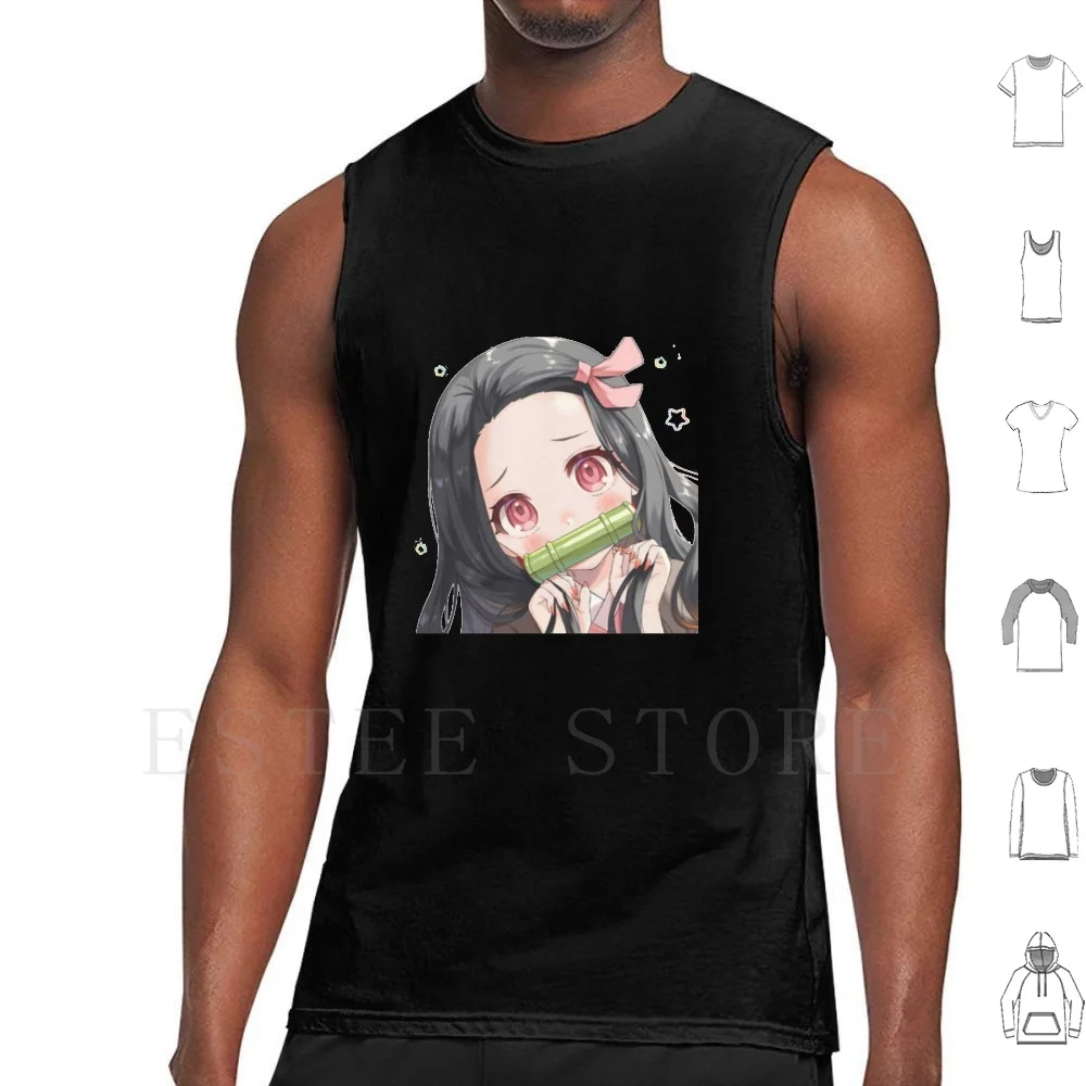 

Nezuko Майки Жилет Без Рукавов Незуко Аниме Kimetsu No Yaiba Demon Kimetsu No Yaiba Nezuko Demon Nezuko Demon