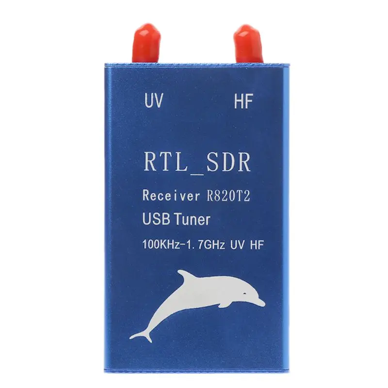 UHF VHF HF RTL.SDR USB 튜너 리시버 AM FM 라디오, RTL2832U + R820T2, 100KHz-1.7GHz