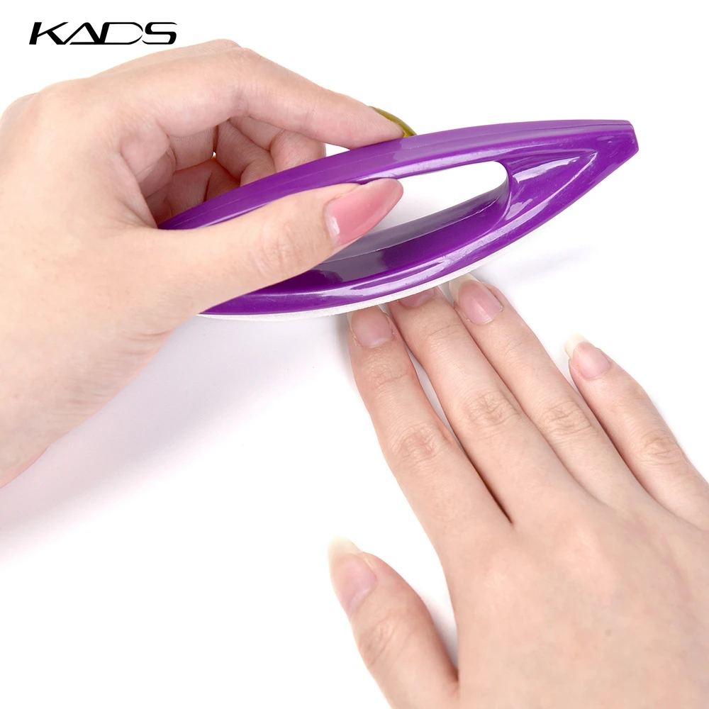 KADS-herramienta de pulido de uñas de gamuza, lima de cera, hecha de cuero de oveja para decoración de uñas, herramienta de manicura para pulir uñas