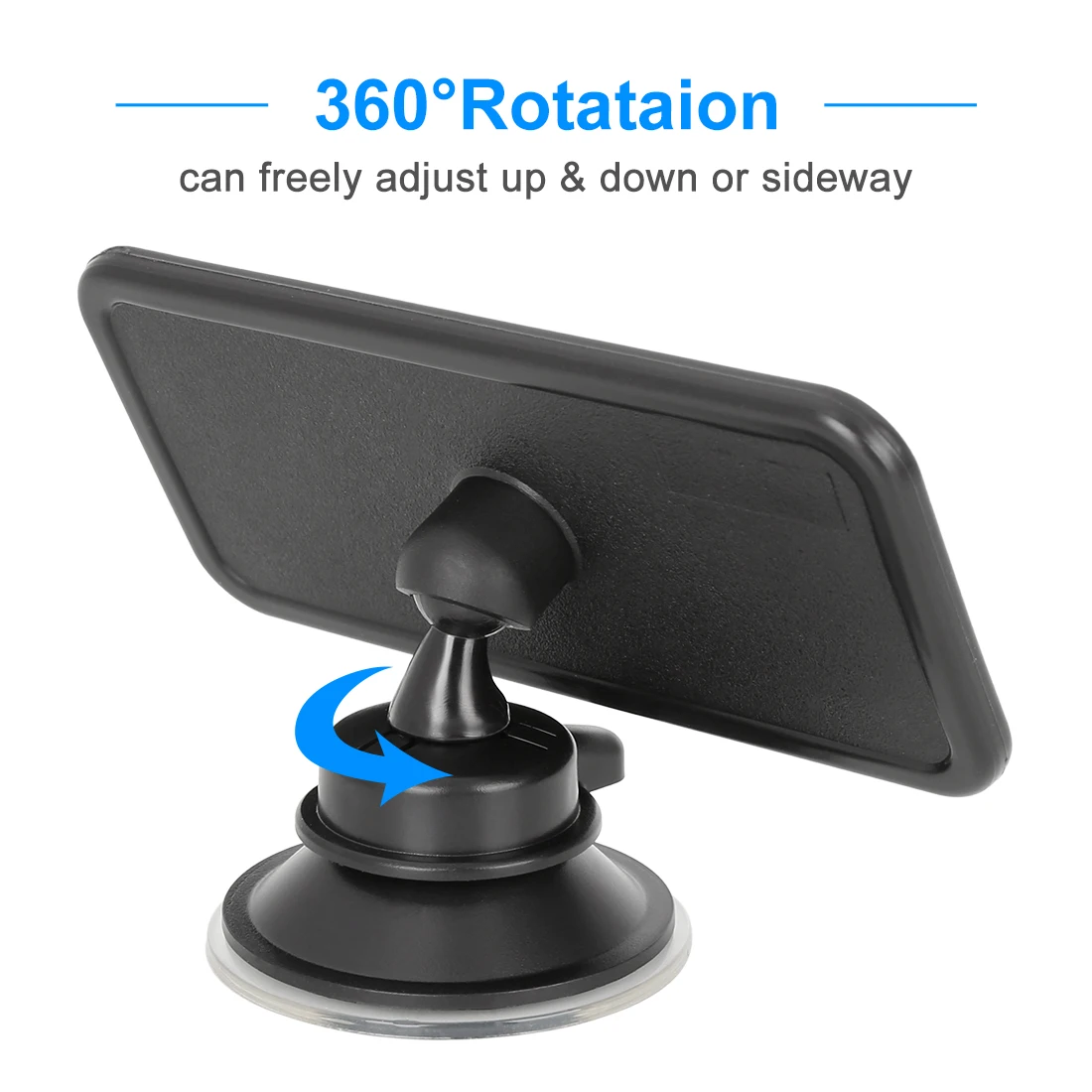 4/5/8/13inch Adjustable Car Panoramic Rear View Mirror Interior Rearview Mirrors with Suction Cup Car Interior Accessories
