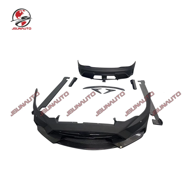 

Bumper Kit For Tesla Model S Lart Style Carbon Fiber Body Kit For Model S Front Bumper Side Panel Rear Bumper Spoiler