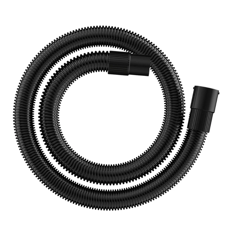 M2EE 250cm/98.42inch Long Ultra Flexible Black Heavy Duty EVA Dust Collection Hose Vacuum Hose Adapter Vacuum Cleaner Parts