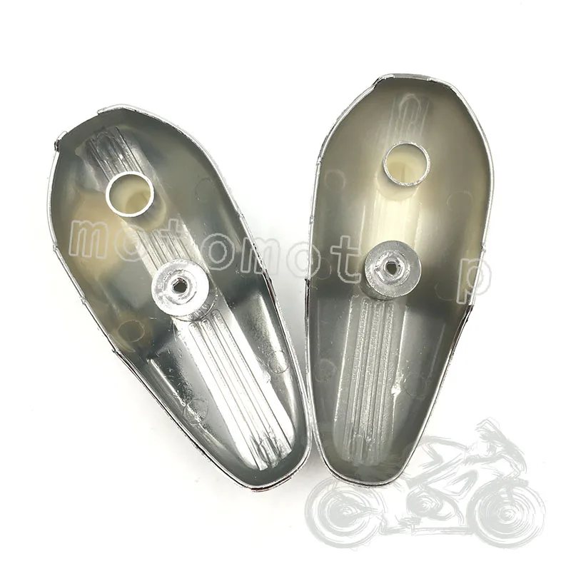 دراجة نارية سكوتر لهوندا AF24 جوليو AF52 كروم الجبهة امتصاص الصدمات غطاء الجبهة صدمة غطاء للحماية #4