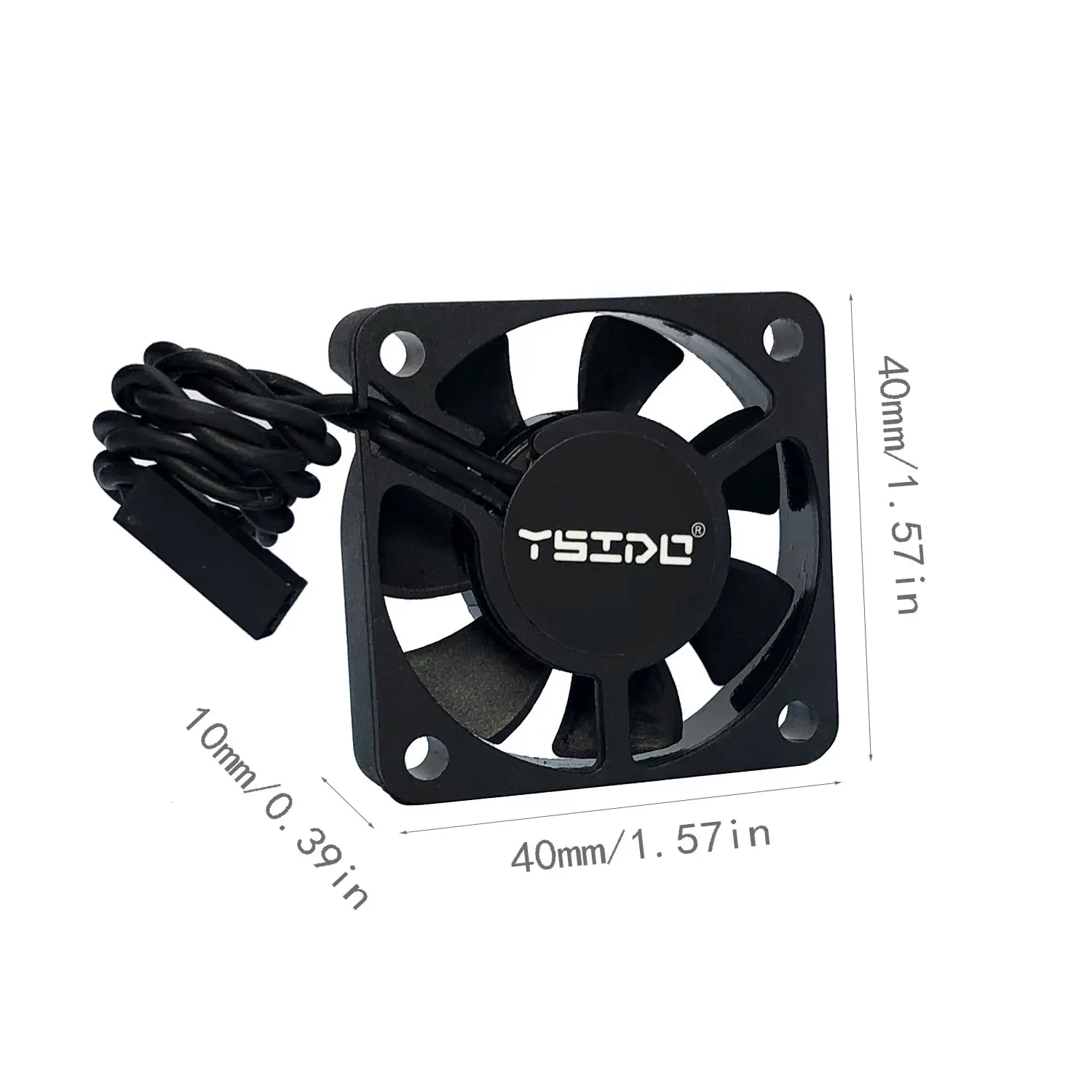 YSIDO 16000RPM Hight Speed 4010 3510 3010 Cooling Fan Heat Dissipation for Hobbywing Traxxas ARRMA 4268 4274 1/10 1/8 1/7 RC Car