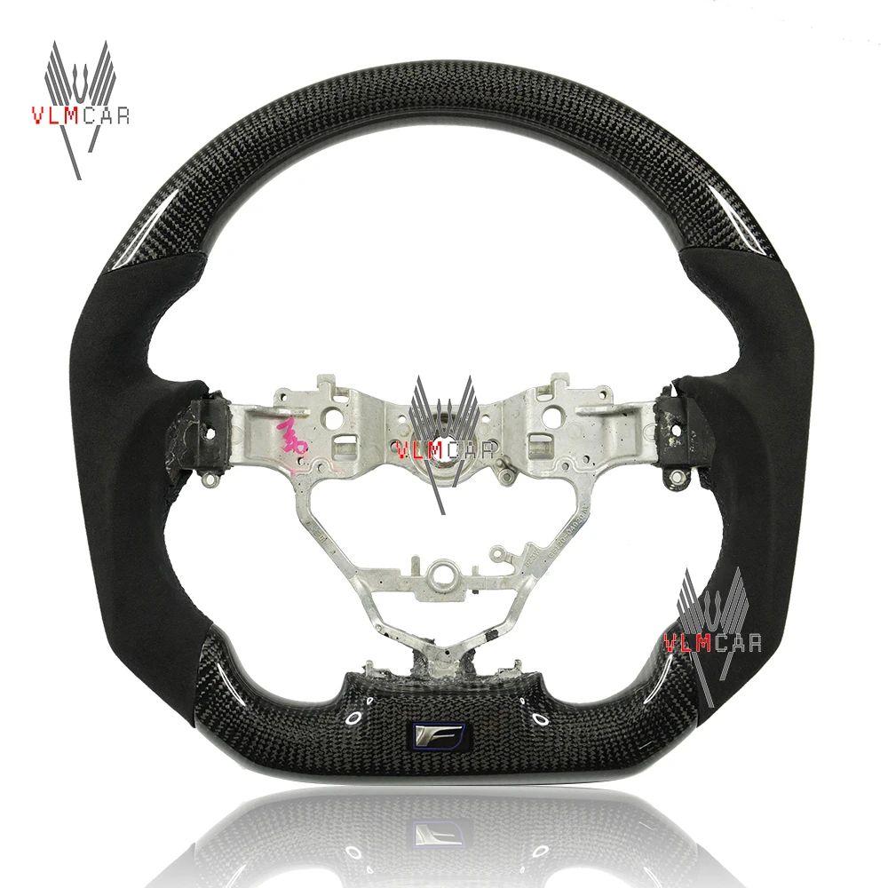 

VLMCAR Carbon Fiber Steering Wheel For Lexus GS ES RX Car Accessories Led Lights Support Private Customization Racing Auto Parts