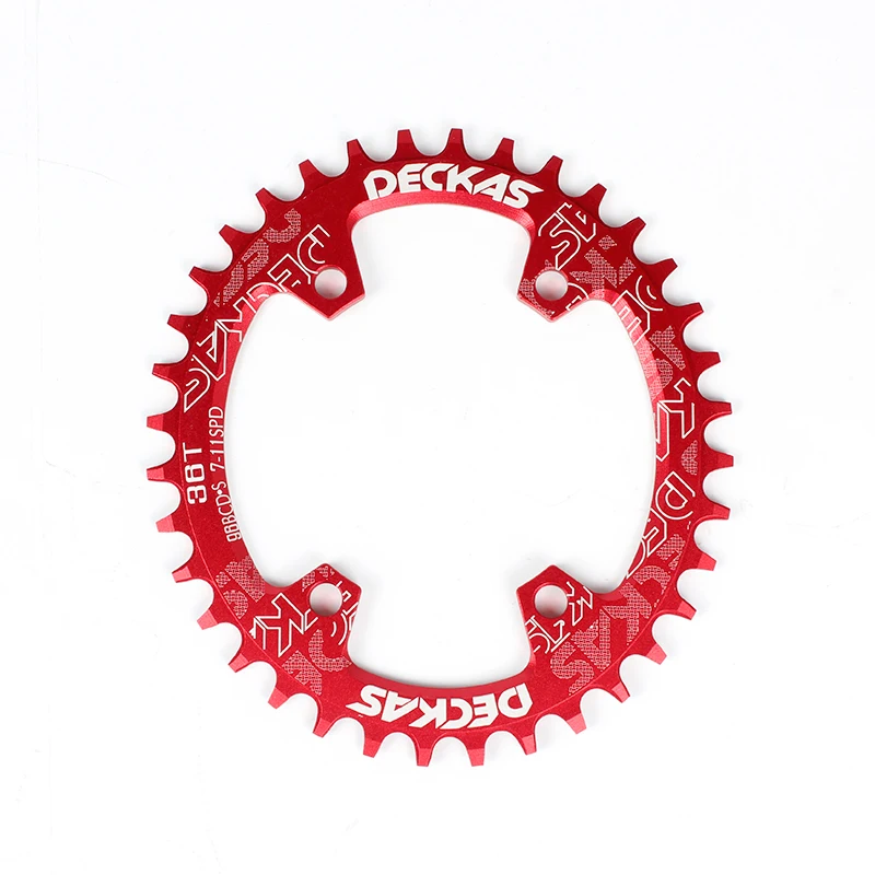 Deckas Oval 96BCD Chainring MTB Mountain 96BCDS Bike Bicycle 32T 34T 36T 38T Crown Tooth Plate Parts For M7000 M8000 M4100 M5100