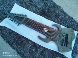 Customized 18-string electric guitar customized tree tumor veneer, mahogany xylophone body free shipping