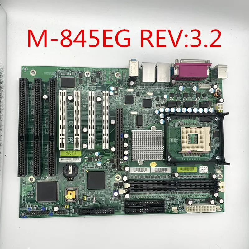 

M-845EG REV:3.2 IPC Motherboard 4 PCI 3 ISA Slots