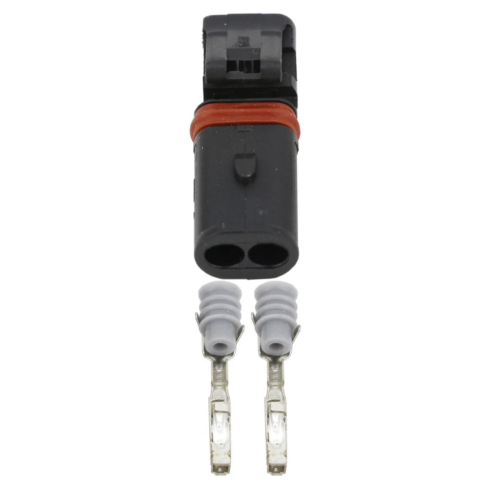 5 PCS 2 Pin Automotive connector wiring harness connector plug with Terminal  DJ7027-1-21   2P