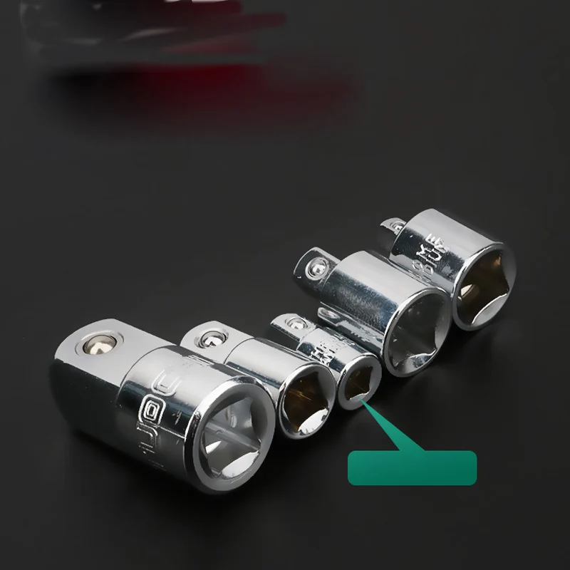 Chiave a cricchetto convertitore a bussola 1/4 "3/8" 1/2 "adattatore adattatore riduttore CR-V in acciaio piccoli utensili a bussola per strumenti di riparazione biciclette auto