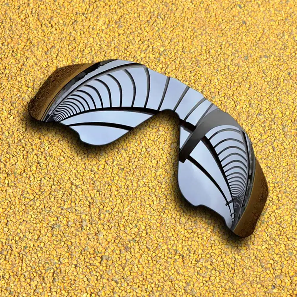 PAZZERBY Polarized Mirrored Coating Replacement Lenses for-Oakley Jawbreaker Frame Multi-Colors